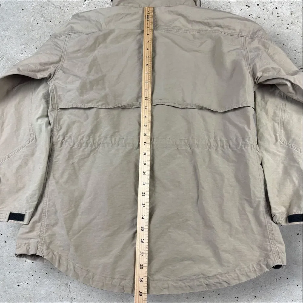 VTG Polo Sport Ralph Lauren Hooded Safari‎ Jacket Men's Small Gorpcore 90s